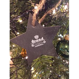 Brand kersthanger leisteen ster