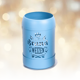 Brand theelichthouder Weizen lichtblauw