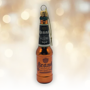 Brand kersthanger Brand Pilsener bierflesje