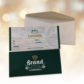 Brand Proeflokaal & Winkel Cadeaubon €50,=