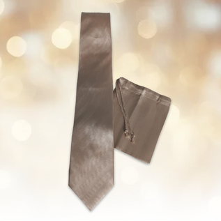 Brand Up stropdas goud