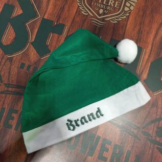 Brand kerstmuts groen