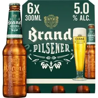 Brand bier sixpack Pilsener