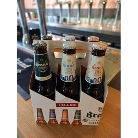 Brand bier sixpack mix
