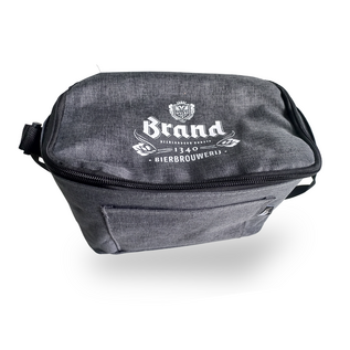 Brand koeltasje wit logo