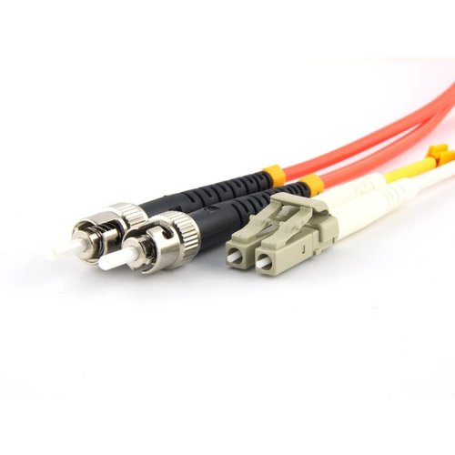 Glasvezel patchkabel 62,5/125 OM1 LC-ST 5 meter Glasvezel patchkabel 62,5/125 OM1 LC-ST 5 meter