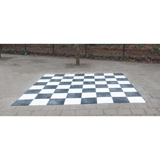 Thermoplast markering - Schaakbord - 3200 x 3200mm