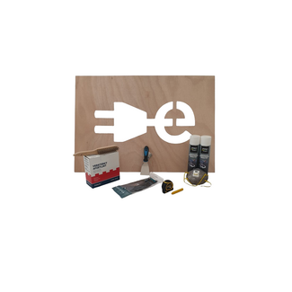 Belijningspakket elektrische  (stekkersymbool) parkeervak