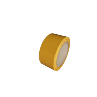 Rol vloertape pvc geel 50 mm x 33mtr