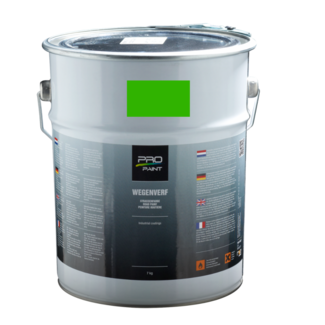 Pro-Paint Wegenverf Groen Blik 7 KG