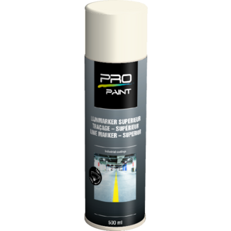 Pro-Paint PRO-Paint Lijnmarker Superieur wit 500ml spuitbus