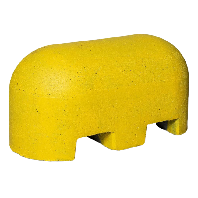 Jumboblokken geel met lepelgaten