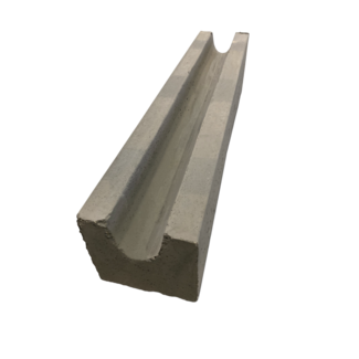 Traffictotaal Fietsgoot antraciet 100x20x20cm