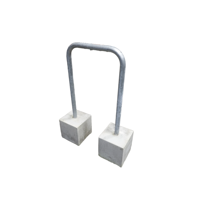 Traffictotaal Fietsbeugel 120x60 cm - met betonvoet