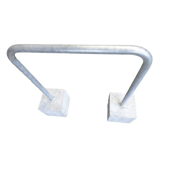 Traffictotaal Fietsbeugel 120x90 cm - met betonvoet