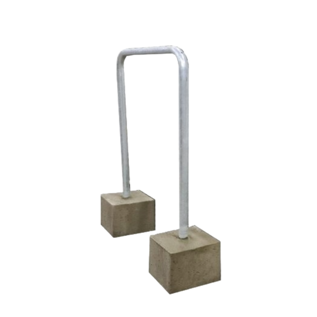 Traffictotaal Fietsbeugel 120x90 cm - met betonvoet