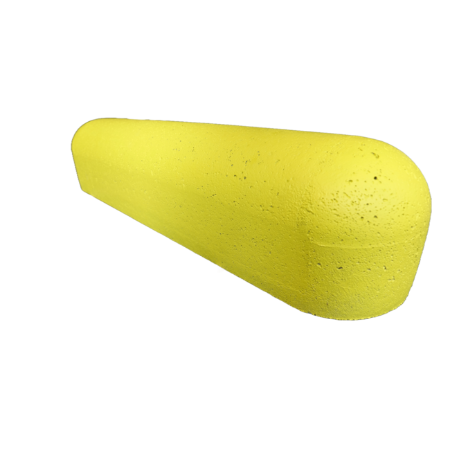 Traffictotaal Stootbanden beton ROND geel