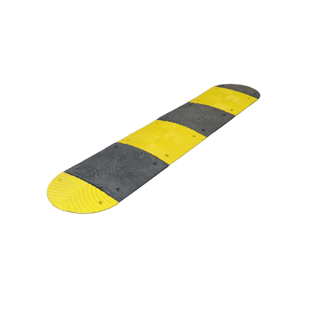 Verkeersdrempel 3cm hoog - complete drempel kunststof - 30km/u