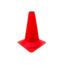 Verkeerskegel 30 cm zonder reflectie