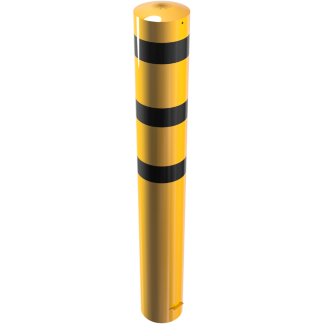 Rampaal Geel - Zwart Ø  273 voor montage in beton