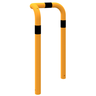 Veiligheidsbeugel met 90° hoek L-vorm diepte 350 mm