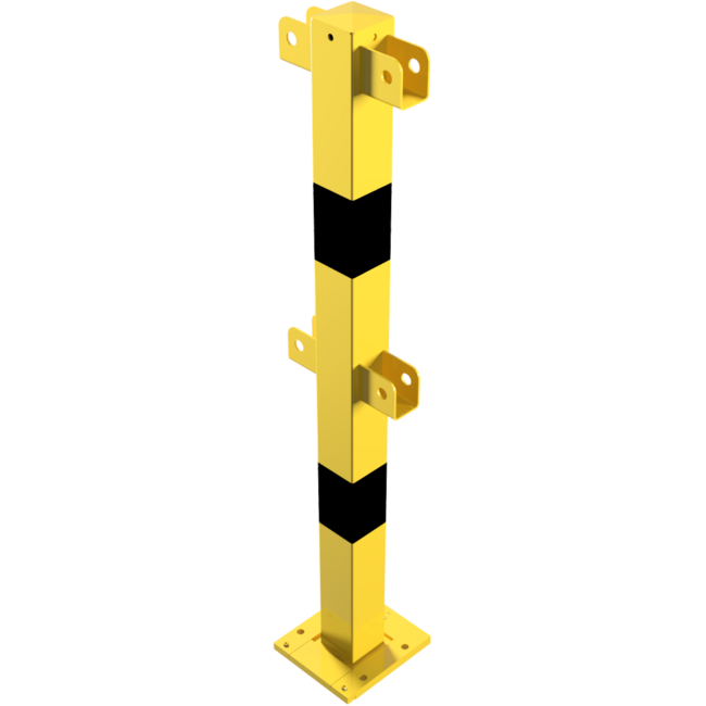 Verwijderbare beschermrailing modules 70 x 70 mm
