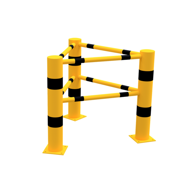 Beschermreling modules rond Ø 152,4 x 2,9 mm
