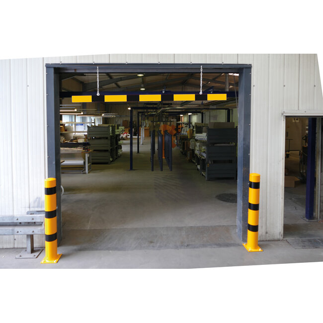 Aluminium hoogtebegrenzer - Enkelzijdige- of dubbele reflectie