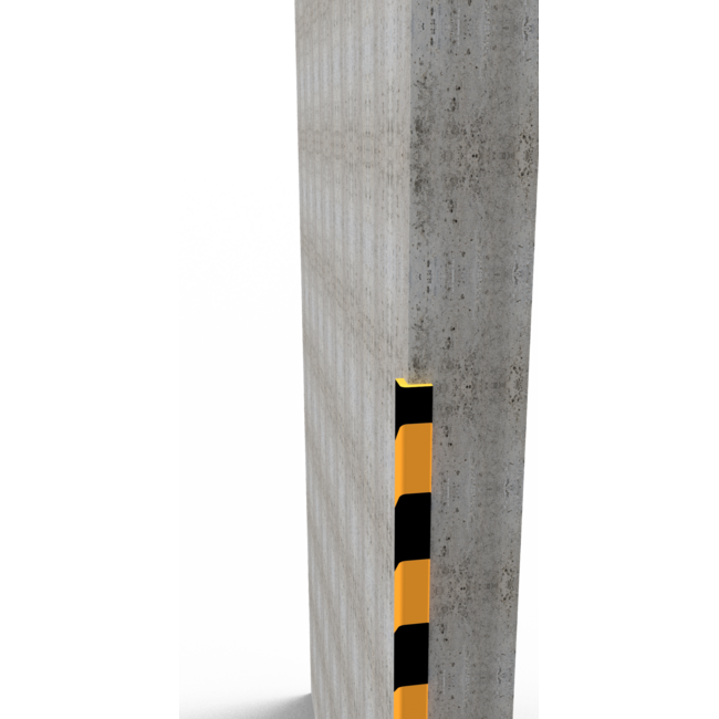 Hoekbeschermer schuimrubber - Type E 26 x 26 mm - Zelfklevend