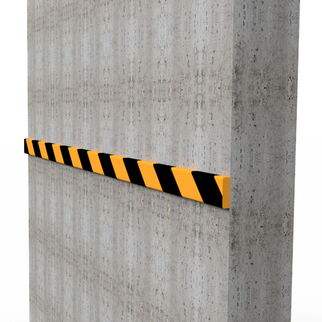 Hoekbeschermer schuimrubber - Type F 40 x 11 mm - Zelfklevend