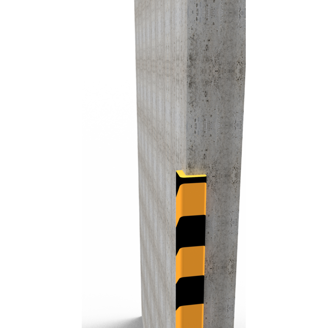 Hoekbeschermer schuimrubber - Type H 47 x 35 mm - Zelfklevend