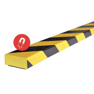 Oppervlaktebescherming schuimrubber - Type D 50 x 20 mm | Magnetisch