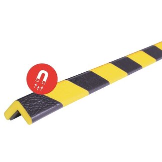 Hoekbescherming schuimrubber - Type E 26 x 19 mm | Magnetisch