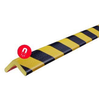 Hoekbescherming schuimrubber - Type H 47 x 35 mm | Magnetisch