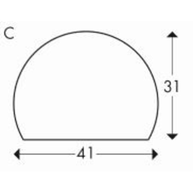 Eindkap Hoekbeschermer Type C