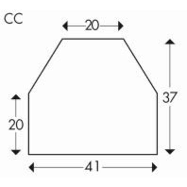 Eindkap Hoekbeschermer Type CC