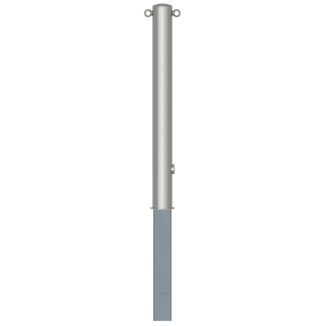 Afzetpaal rond Ø60 - 102 mm verwijderbaar | 900 mm bovengronds