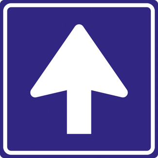 Traffictotaal RVV Verkeersbord C03 | Eenrichtingsverkeer