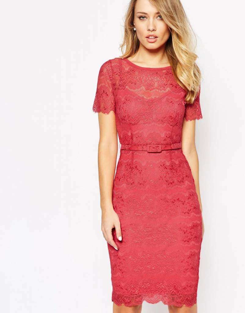 lace frock dress