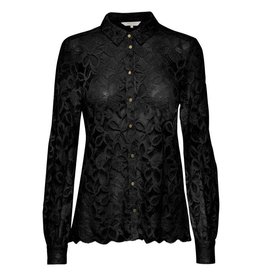 Part Two Vicky Lace Blouse Black