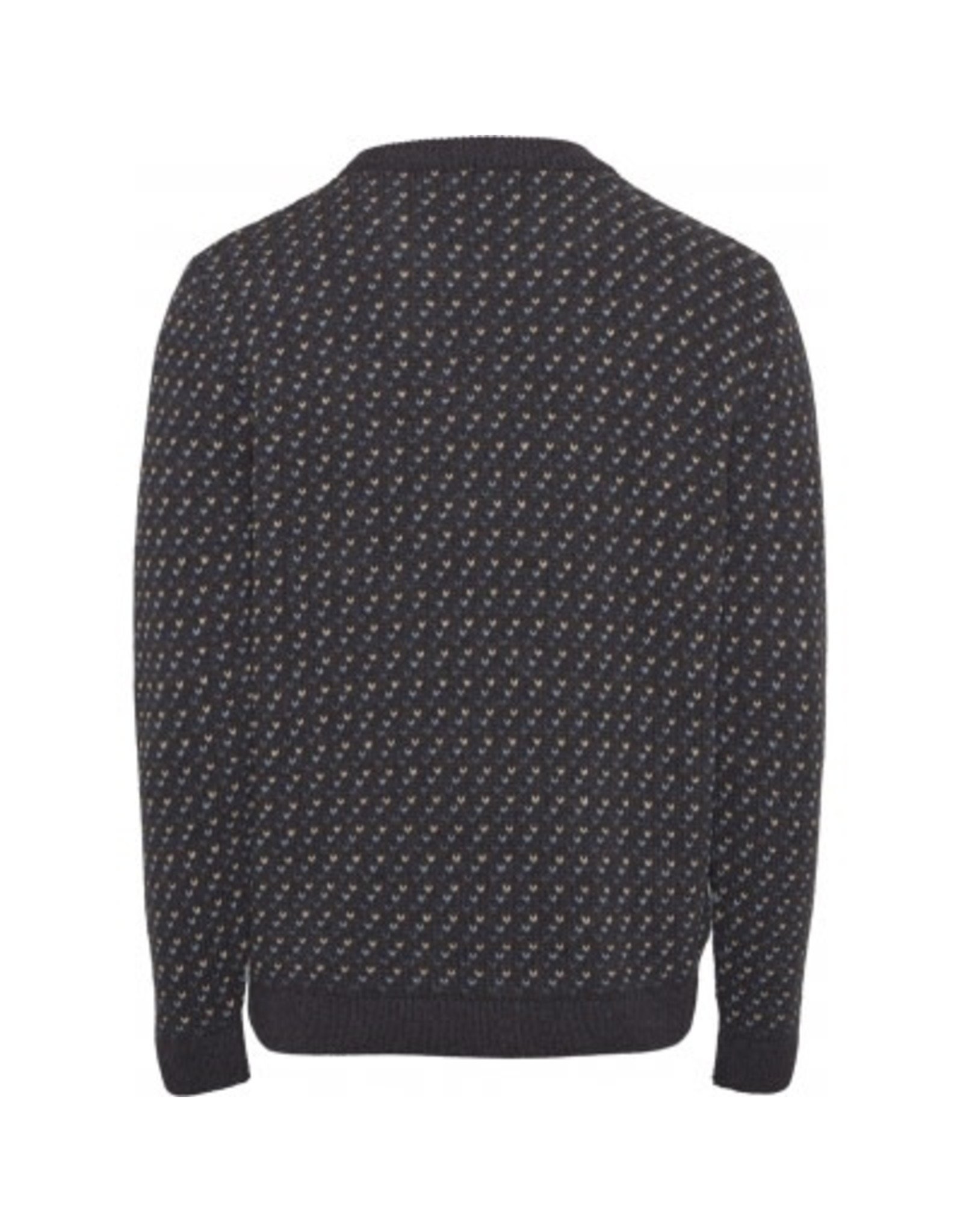 Knowledge Cotton Jacquard Jumper