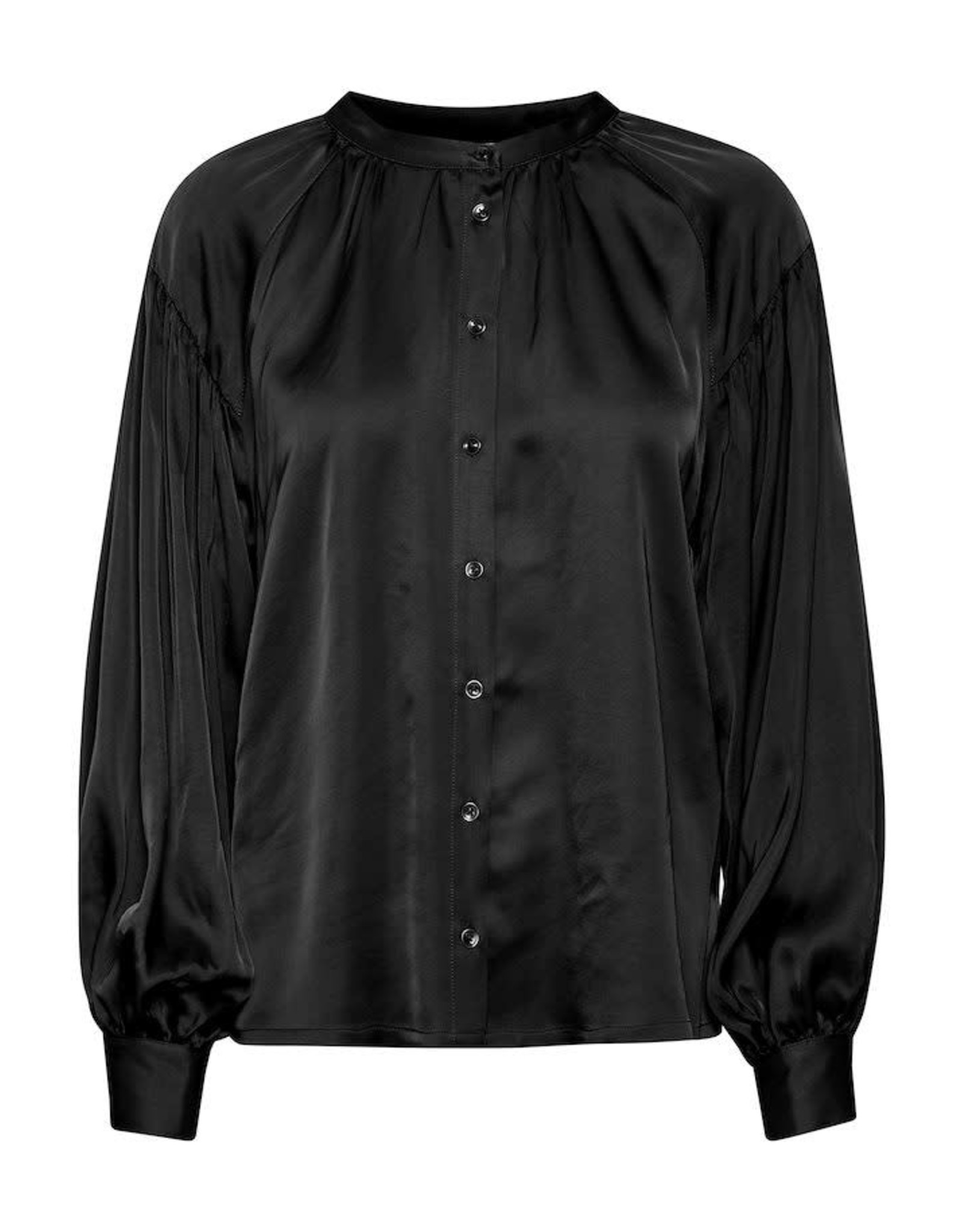 Lucina Black Blouse - pavilionfashion.com