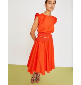 i Blues Tallone Orange Skirt