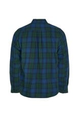 Knowledge Cotton Green Check Shirt