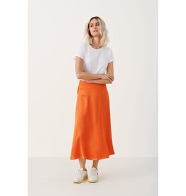 Part Two Lilyann Orange Skirt
