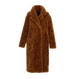 Oakwood Gloire Brown Furry coat