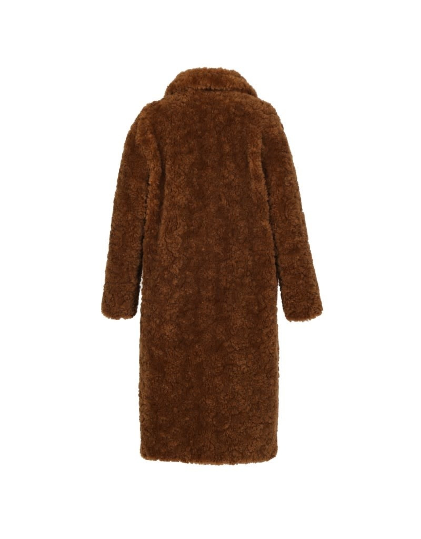Oakwood Gloire Brown Furry coat