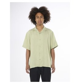 Knowledge Cotton Boxy Linen S Sl Shirt