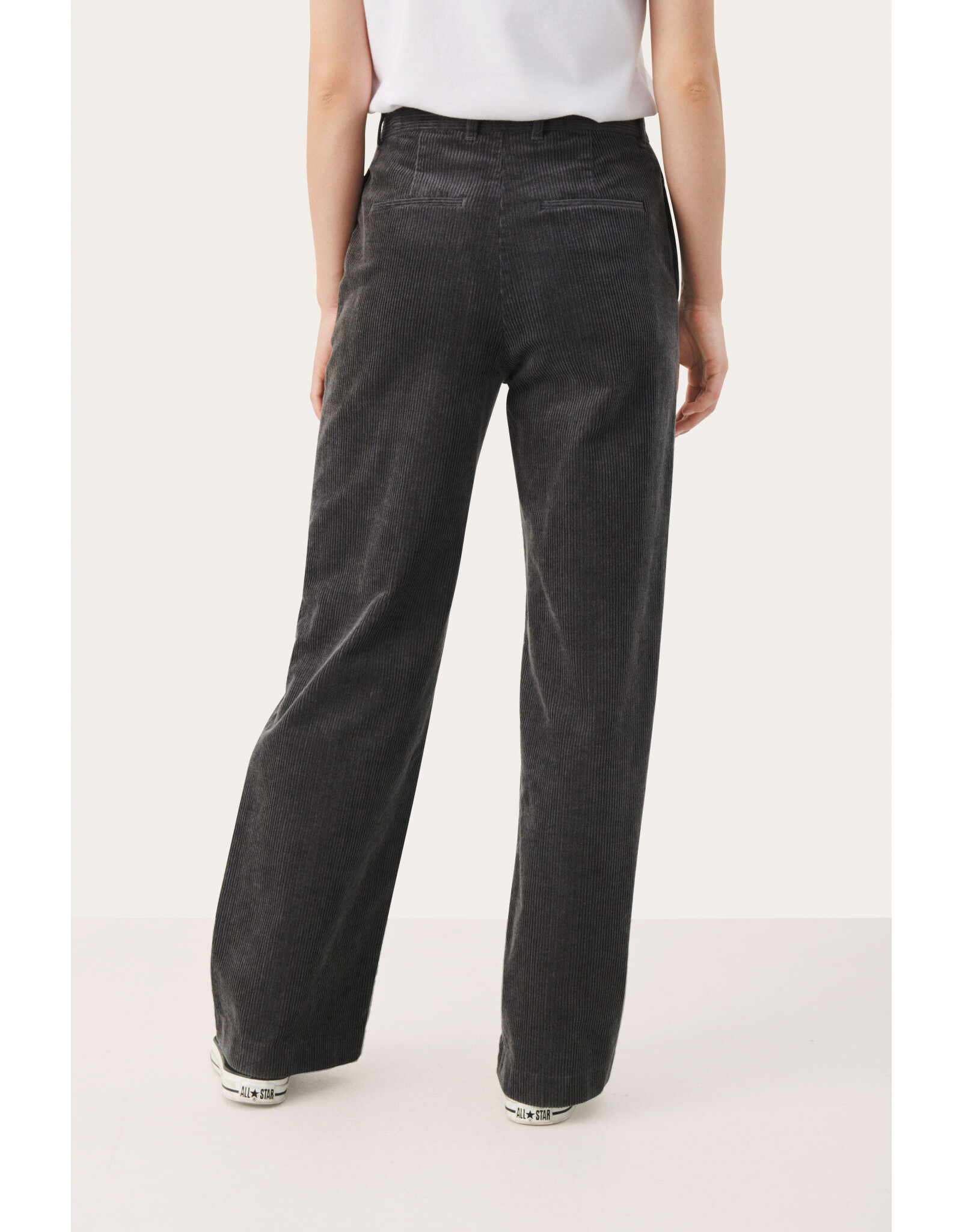 Part Two Clarisse Grey Cord Trouser