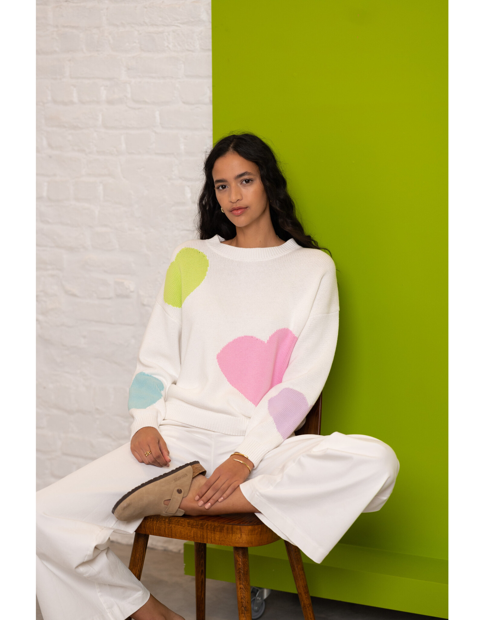 Jeff Cherie Heart Jumper